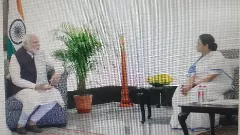 ಪ್ರಧಾನಿ ಮೋದಿ ಮತ್ತು ಸಿಎಂ ಮಮತಾ ಭೇಟಿ