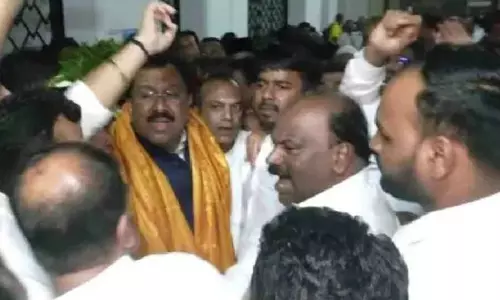 ವಿಧಾನಸೌಧದಲ್ಲಿ ಪಾಕ್‌ ಪರ ಘೋಷಣೆ ಆರೋಪ: ಮೂವರ ಬಂಧನ