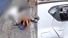 ಚಲಿಸುತ್ತಿದ್ದ ರೈಲಿನಿಂದ ಕಾರಿನ ಮೇಲೆ ಬಿದ್ದು ಯುವಕ ಸಾವು: ಕಾರು ಚಾಲಕಿ ಪಾರು