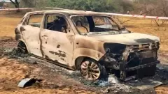 ತುಮಕೂರು: ಸುಟ್ಟ ಕಾರಿನಲ್ಲಿ ಬೆಳ್ತಂಗಡಿಯ ಮೂವರ ಶವ ಪತ್ತೆ!