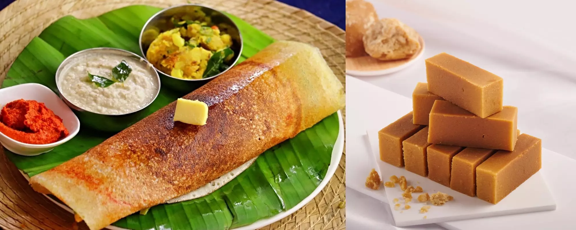 ಜಿಐ ಪ್ರತಿಷ್ಠೆಗಾಗಿ ಮಸಾಲೆ ದೋಸೆ - ಮೈಸೂರು ಪಾಕ್‌ ಸೆಣಸಾಟ!
