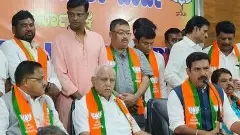 ಮಾಜಿ ಕ್ರಿಕೆಟಿಗ ದೊಡ್ಡ ಗಣೇಶ್ ಬಿಜೆಪಿ ಸೇರ್ಪಡೆ