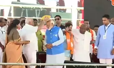 ಭಾರತ್‌ ಮಾತಾಕಿ ಜೈ ಎನ್ನಲು ಅನುಮತಿ ಪಡೆಯಬೇಕೆ? ಮೈಸೂರಿನಲ್ಲಿ ಮೋದಿ ವಾಗ್ದಾಳಿ