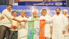 ಬಿಜೆಪಿಗೆ ಬಿಗ್ ಶಾಕ್‌ | ಸಂಸದ ಸಂಗಣ್ಣ ಕರಡಿ ಕಾಂಗ್ರೆಸ್‌ ಸೇರ್ಪಡೆ