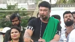 ಮಂಡ್ಯದಲ್ಲಿ ಕಾಂಗ್ರೆಸ್‌ ಅಭ್ಯರ್ಥಿ ಪರ ಚಾಲೆಂಜಿಂಗ್ ಸ್ಟಾರ್ ದರ್ಶನ್ ಕ್ಯಾಂಪೇನ್