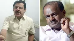 ಮಂಡ್ಯದಲ್ಲಿ ಕುಮಾರಸ್ವಾಮಿ ಮೊದಲು ಗೆಲ್ಲಲಿ ನೋಡೋಣ: ಸಚಿವ ಜಮೀರ್‌ ಸವಾಲು