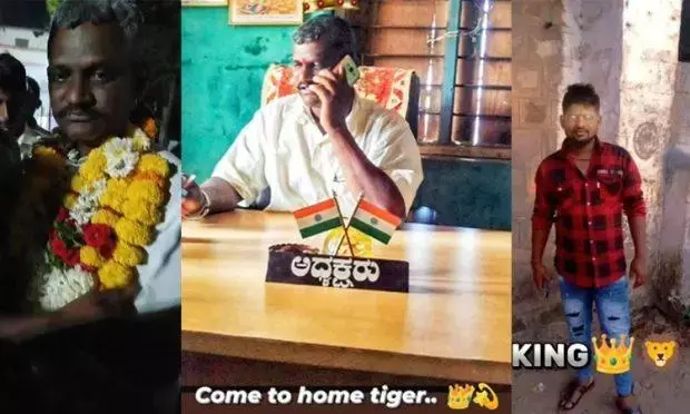 ಮಹಿಳೆ ವಿವಸ್ತ್ರಗೊಳಿಸಿ ಹಲ್ಲೆ: ಜೈಲಿನಿಂದ ಬಿಡುಗಡೆಯಾದ ಆರೋಪಿಗಳಿಗೆ ಅದ್ದೂರಿ ಸ್ವಾಗತ