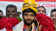 ಗುಕೇಶ್‌ ಗೆ ಅದ್ದೂರಿ ಸ್ವಾಗತ