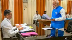 ವಾರಣಾಸಿಯಿಂದ ಪ್ರಧಾನಿ ಮೋದಿ ನಾಮಪತ್ರ ಸಲ್ಲಿಕೆ