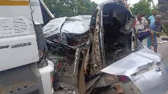 ಹಾಸನ: ಭೀಕರ ಅಪಘಾತದಲ್ಲಿ ಒಂದೇ ಕುಟುಂಬದ ಆರು ಮಂದಿ ಸಾವು