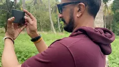 ಚಾಮುಂಡಿ ಬೆಟ್ಟಕ್ಕೆ ಕಿಚ್ಚ ಸುದೀಪ್ ಭೇಟಿ: ಮುಗಿಬಿದ್ದ ಅಭಿಮಾನಿಗಳು