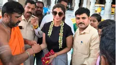 ನಂಜುಂಡೇಶ್ವರನಿಗೆ ಪೂಜೆ ಸಲ್ಲಿಸಿದ ಬಾಲಿವುಡ್‌ ಬೆಡಗಿ ಶಿಲ್ಪಾ ಶೆಟ್ಟಿ