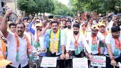 Petrol Price Hike| ಪ್ರತಿಭಟನೆ ಮುಂದುವರಿಸಿದ ಬಿಜೆಪಿ