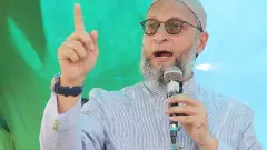 ‘ಜೈ ಪ್ಯಾಲೆಸ್ತೀನ್’  ಘೋಷಣೆ ಕೂಗಿದ ಒವೈಸಿ