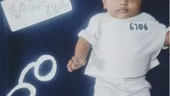 ಮಗನಿಗೆ ಖೈದಿ ರೀತಿ ಡ್ರೆಸ್ ಹಾಕಿ ಫೋಟೋಶೂಟ್ ಮಾಡಿಸಿದ ದರ್ಶನ್‌ ಅಭಿಮಾನಿ