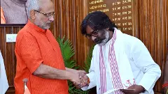 ಜಾರ್ಖಂಡ್: ಸಿಎಂ ಆಗಿ ಹೇಮಂತ್ ಸೊರೆನ್ ಪ್ರಮಾಣವಚನ