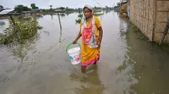 ಅಸ್ಸಾಂ ಪ್ರವಾಹ | ತಗ್ಗಿದ ನೀರು; 12 ಲಕ್ಷ ಮಂದಿ ಸಂತ್ರಸ್ತರು, ಪರಿಸ್ಥಿತಿ ಭೀಕರ