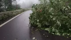 ಭಾರಿ ಮಳೆಯಿಂದ ಆಗುಂಬೆ ಘಾಟಿಯಲ್ಲಿ ಗುಡ್ಡ ಕುಸಿತ