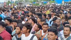 ಏರ್ ಇಂಡಿಯಾ ಉದ್ಯೋಗ ಮೇಳ: 1,800 ಹುದ್ದೆಗೆ 15,000 ಮಂದಿ ಹಾಜರು, ನೂಕುನುಗ್ಗಲು