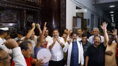 ಮುಂಗಾರು ಅಧಿವೇಶನ | ಪ್ರತಿಪಕ್ಷ ಅಹೋರಾತ್ರಿ ಧರಣಿ: ಕಾಂಗ್ರೆಸ್ ವಿರುದ್ಧ ಘೋಷಣೆ, ರಾಮನ ಭಜನೆ