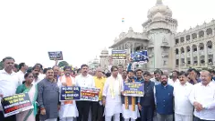 ಪ್ರತಿಪಕ್ಷ ಪಾದಯಾತ್ರೆ | ಮುಡಾ, ವಾಲ್ಮೀಕಿ ನಿಗಮ ಹಗರಣ: ರಾಜ್ಯಪಾಲರಿಗೆ ದೂರು