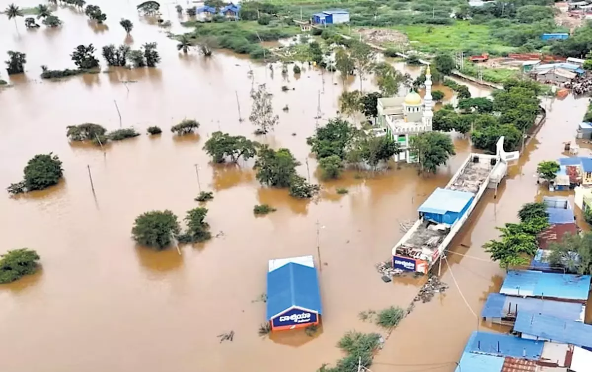 ಉಕ್ಕಿ ಹರಿದ ಕೃಷ್ಣಾ ನದಿ | ಬೆಳಗಾವಿ, ರಾಯಚೂರು, ಬಾಗಲಕೋಟೆ ಪ್ರವಾಹ ಭೀತಿ