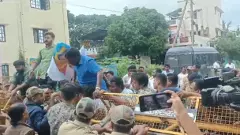 ಬಿವೈ ವಿಜಯೇಂದ್ರ ಮನೆಗೆ ಮುತ್ತಿಗೆ ಯತ್ನ: ಪ್ರತಿಭಟನಾಕಾರರ ಬಂಧನ