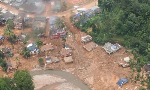 Wayanad landslides | ಪ್ರಧಾನಿ ನರೇಂದ್ರ ಮೋದಿ ವೈಮಾನಿಕ ಸಮೀಕ್ಷೆ