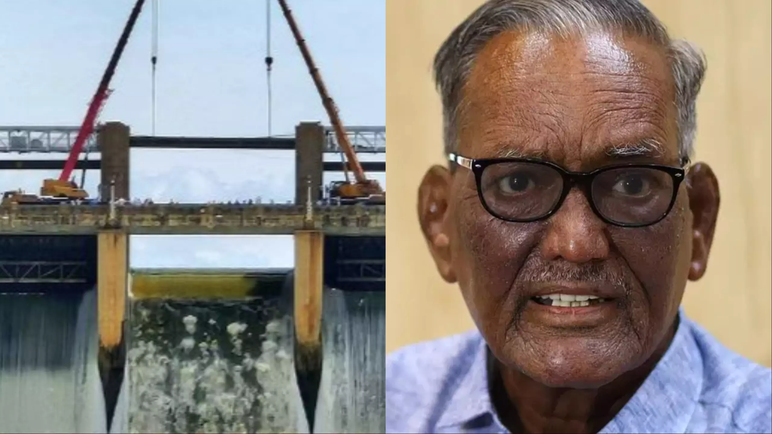 Tungabhadra Dam Gate Break|  ಜಲಾಶಯ ತಜ್ಞ ಕನ್ನಯ್ಯ ನಾಯ್ಡು ತಂಡದಿಂದ ಕ್ರೆಸ್ಟ್‌ಗೇಟ್‌ ಅಳವಡಿಕೆ ಯಶಸ್ವಿ;  ರೈತರ ಆತಂಕ ದೂರ