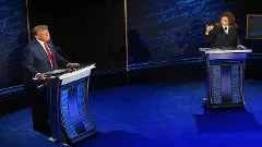 US presidential Poll | ಗಾಜಾ, ಉಕ್ರೇನ್, ವಲಸೆ ಕುರಿತು ಹ್ಯಾರಿಸ್-ಟ್ರಂಪ್ ಮಾತಿನ ಯುದ್ಧ