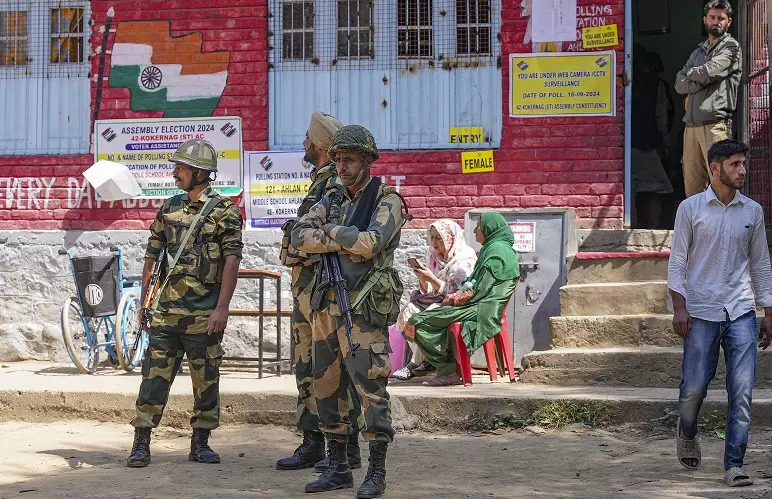 J&K Polls|ಮೊದಲ ಹಂತದಲ್ಲಿ ಶೇ.61 ಮತ ಚಲಾವಣೆ; ಕಿಶ್ತ್ವಾರ್‌ನಲ್ಲಿ ಅತಿ ಹೆಚ್ಚು ಶೇ.80