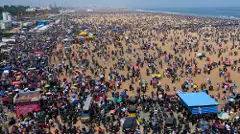 Chennai Air Show Tragedy | ಕಾಲ್ತುಳಿತ : ಐದು ಸಾವು, 90 ಕ್ಕೂ ಹೆಚ್ಚು ಜನರಿಗೆ ಗಾಯ