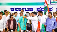 ಸಿ.ಪಿ.ಯೋಗೇಶ್ವರ್ ಅವರಲ್ಲಿ ಕಾಂಗ್ರೆಸ್ ರಕ್ತ ಹರಿಯುತ್ತಿದೆ: ಡಿ.ಕೆ.ಶಿವಕುಮಾರ್