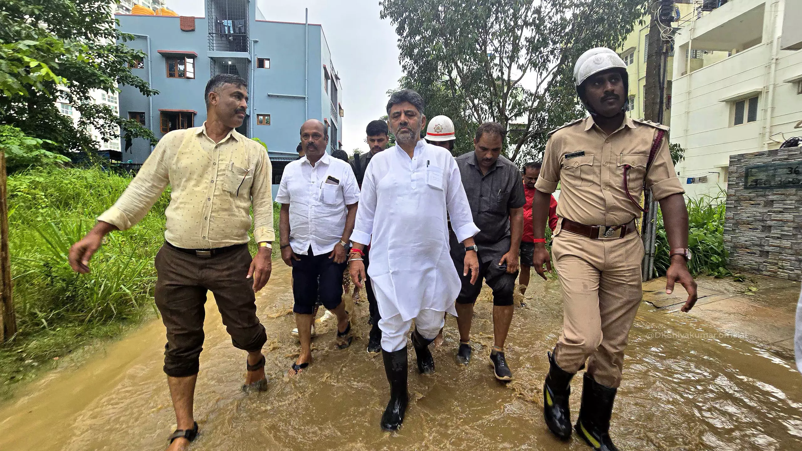 Bangalore Rain: ಮಳೆಹಾನಿ ಪ್ರದೇಶಗಳಿಗೆ ಡಿ.ಸಿ.ಎಂ ಡಿ.ಕೆ ಶಿವಕುಮಾರ್‌ ಭೇಟಿ