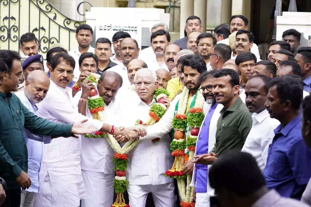 Karnataka By-Election| ಚನ್ನಪಟ್ಟಣಕ್ಕೆ ನಿಖಿಲ್‌ ಕುಮಾರಸ್ವಾಮಿ; ಬಿಜೆಪಿ-ಜೆಡಿಸ್‌ ಅಭ್ಯರ್ಥಿಯಾಗಿ ಆಯ್ಕೆ