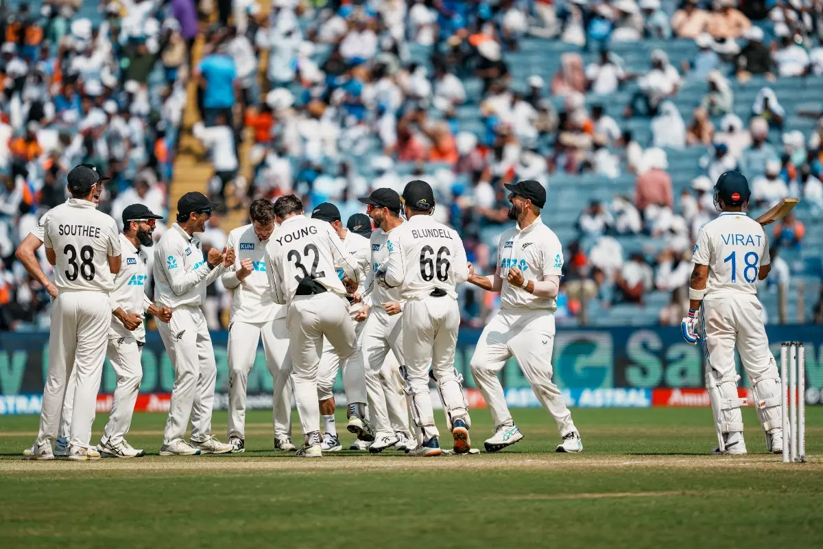 Test Cricket | ಕಿವೀಸ್‌ ವಿರುದ್ಧ ಸರಣಿ ಸೋತ ಭಾರತ; 12 ವರ್ಷಗಳ ಬಳಿಕ ತವರಿನಲ್ಲಿ ಮೊದಲ ಸೋಲು