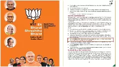 ವಕ್ಫ್‌ ಬೋರ್ಡ್‌ಗೆ ಹೆಚ್ಚು ಅಧಿಕಾರ, ಒತ್ತುವರಿ ತೆರವು ; ಪ್ರಣಾಳಿಕೆಯಲ್ಲಿ ಬಿಜೆಪಿ ನೀಡಿದ್ದ ಭರವಸೆ ಬಹಿರಂಗ