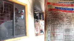 ಬೆಳಗಾವಿ: ಗ್ರಾ.ಪಂ ಕಟ್ಟಡಕ್ಕೆ ಪೆಟ್ರೋಲ್ ಬಾಂಬ್ ಎಸೆದ ದುಷ್ಕರ್ಮಿಗಳು