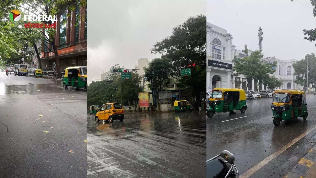 Weather Updates | ಬೆಂಗಳೂರಿನಲ್ಲಿ ಮುಂದುವರಿದ ಮಳೆ; ವಾಹನ ದಟ್ಟಣೆ, ಜನಜೀವನ ಅಸ್ತವ್ಯಸ್ತ