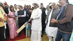 ತುಮಕೂರು ಕ್ರಿಕೆಟ್‌ ಕ್ರೀಡಾಂಗಣ ಶಂಕುಸ್ಥಾಪನೆ | ಬಿಜೆಪಿಯ ಸವಾಲಿಗೂ ಬ್ಯಾಟ್‌ ಬೀಸಿದ ಸಿಎಂ!