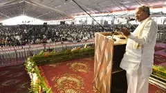 ಜನಕಲ್ಯಾಣ ಸಮಾವೇಶ | ಬಿಜೆಪಿ-ಜೆಡಿಎಸ್ ಜನದ್ರೋಹಿಗಳು: ಸಿಎಂ ಸಿದ್ದರಾಮಯ್ಯ ವಾಗ್ದಾಳಿ