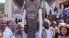 ರಂಭಾಪುರಿ ಮಠಕ್ಕೆ ರೋಬೋಟಿಕ್ ಆನೆ ಕೊಡುಗೆ ನೀಡಿದ ನಟಿ ಶಿಲ್ಪಾ ಶೆಟ್ಟಿ