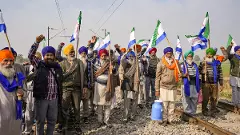 Farmers Protest: ಪಂಜಾಬ್​ನಲ್ಲಿ ರೈತರಿಂದ 3 ಗಂಟೆಗಳ ರೈಲ್ ರೋಕೋ ಪ್ರತಿಭಟನೆ