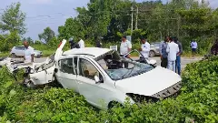 ಲಾರಿಗೆ ಕಾರು ಡಿಕ್ಕಿ | ಬೆಂಗಳೂರಿನ ಮೂವರು ವಿದ್ಯಾರ್ಥಿಗಳು ಸಾವು
