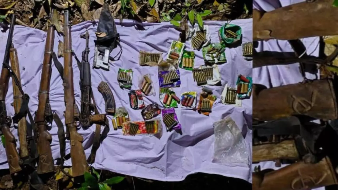 Naxals Surrender | ಶರಣಾಗಿರುವ ನಕ್ಸಲೀಯರ ಶಸ್ತ್ರಾಸ್ತ್ರ ಪತ್ತೆ