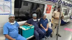 Hyderabad Metro Rail| ಮೆಟ್ರೊ ಗ್ರೀನ್ ಕಾರಿಡಾರ್‌ನಲ್ಲಿ ಜೀವಂತ ಹೃದಯ ಸಂಚಾರ