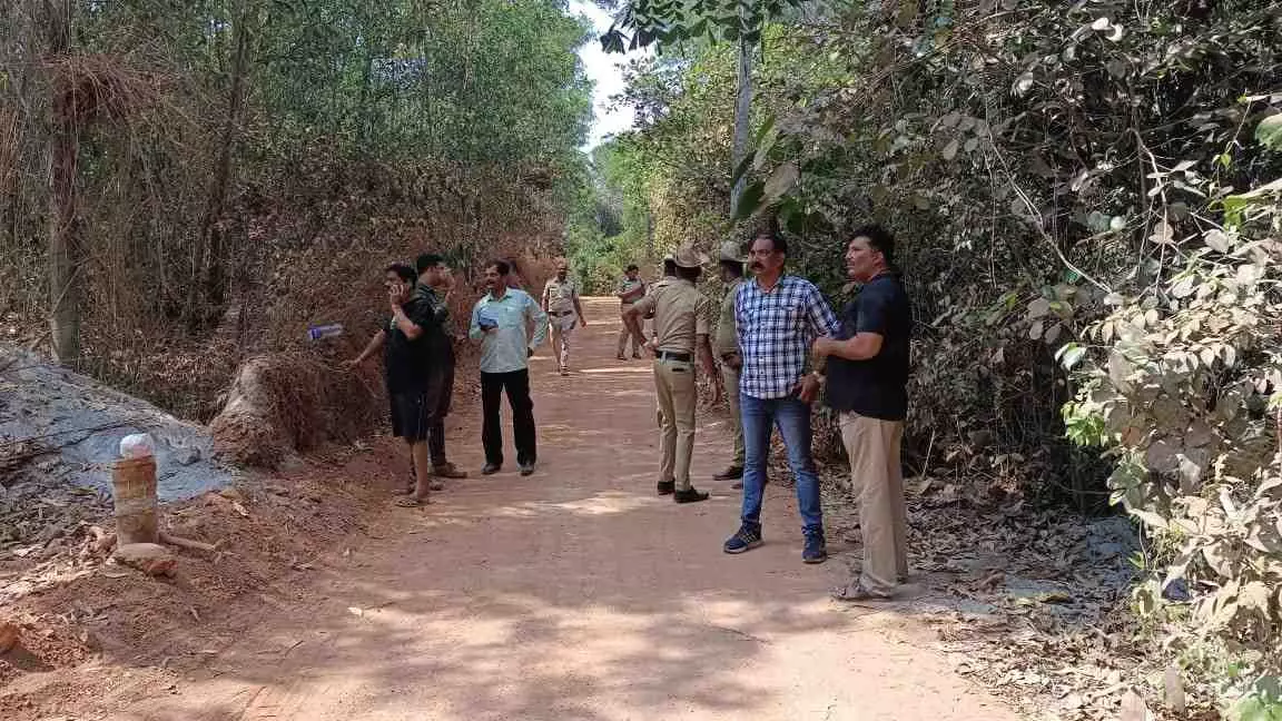 ಮಂಗಳೂರಿನಲ್ಲಿ ಗುಂಡಿನ ಸದ್ದು| ಪೇದೆ ಖಾಸಗಿ ಭಾಗಕ್ಕೆ ಹೊಡೆದು ಪರಾರಿಗೆ ಯತ್ನ- ಬ್ಯಾಂಕ್ ಡಕಾಯಿತನ ಕಾಲಿಗೆ ಪೊಲೀಸ್‌ ಗುಂಡು