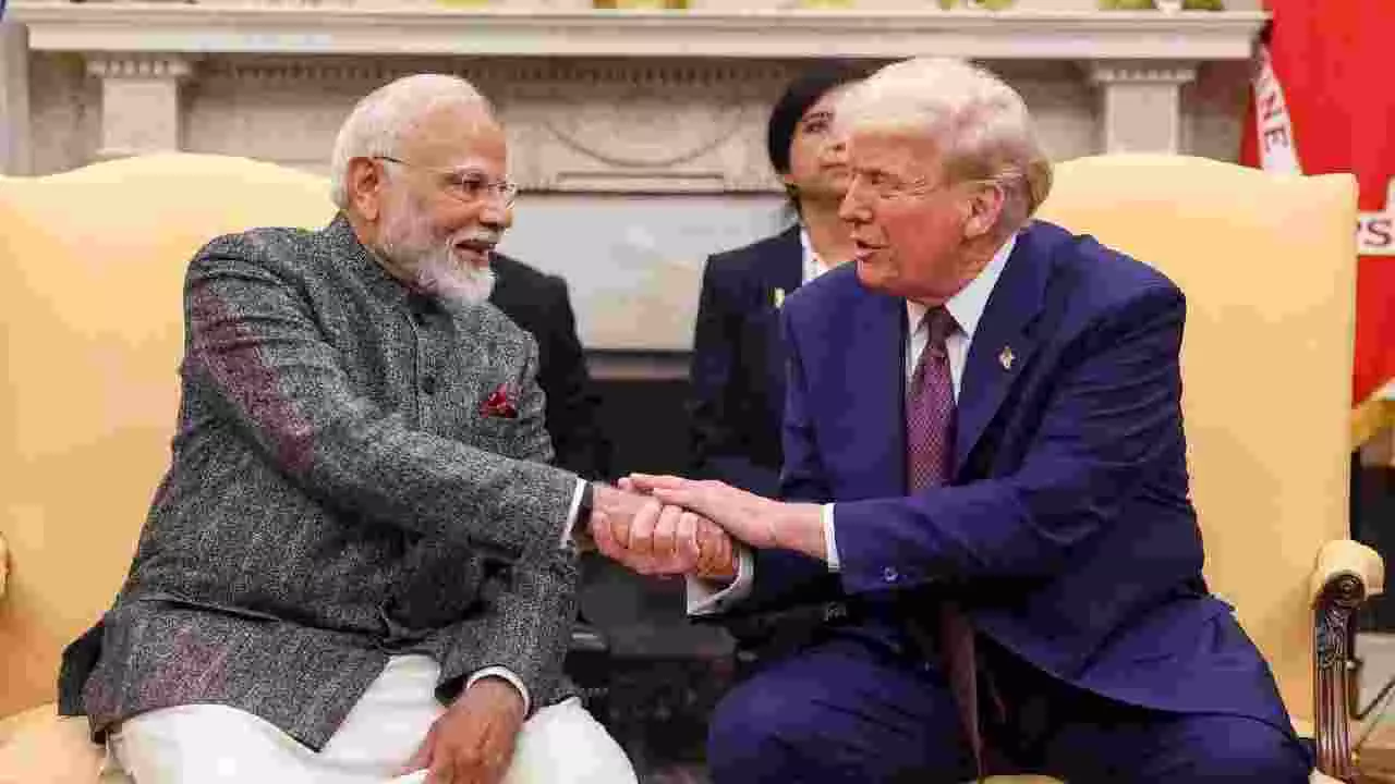 Modi-Trump Meet | ಮೋದಿ- ಟ್ರಂಪ್ ಭೇಟಿ; ಶ್ವೇತ ಭವನದಲ್ಲಿ ಮಗಾ- ಮಿಗಾ ಹವಾ