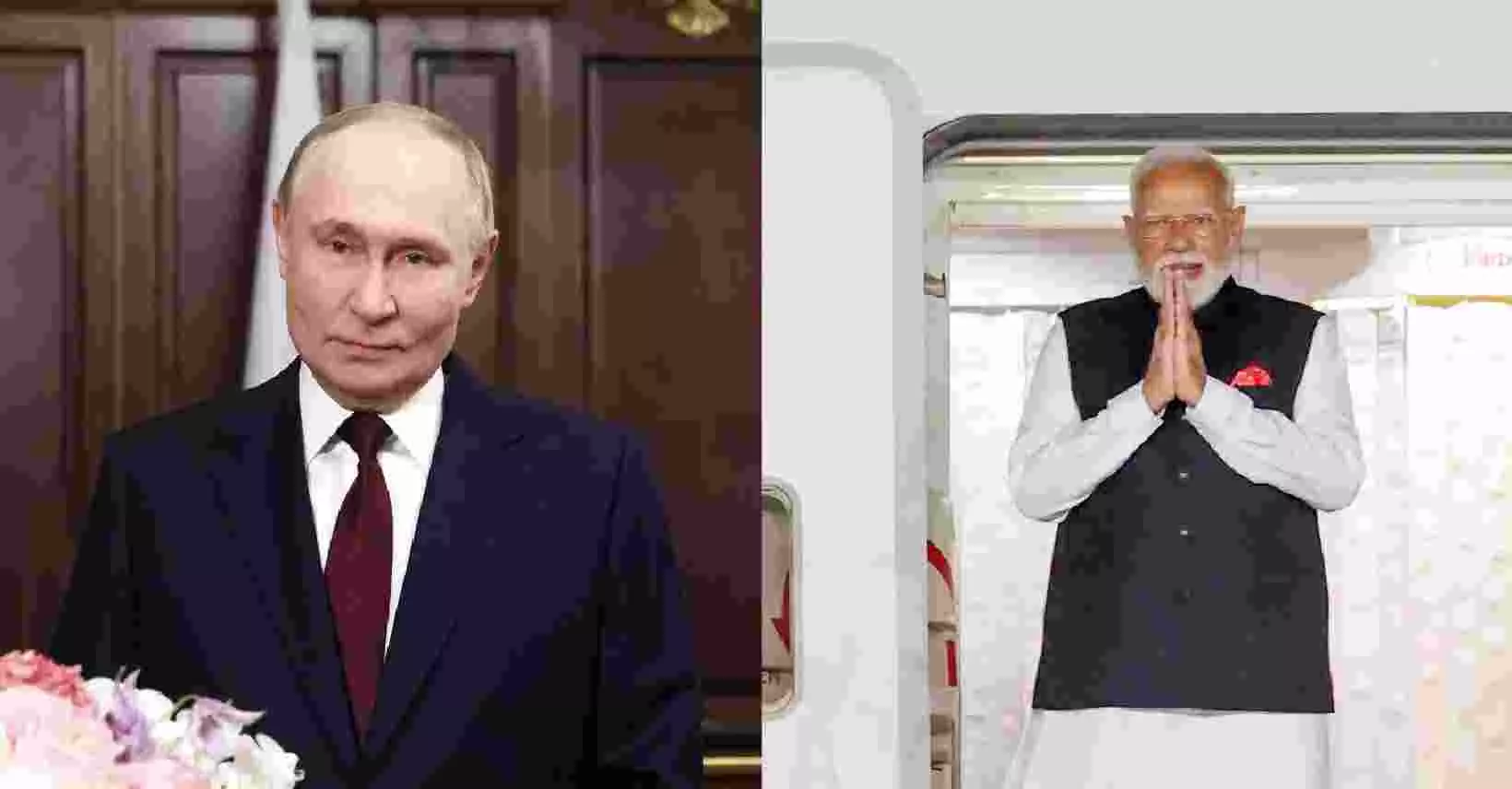 Vladimir Putin : ಉಕ್ರೇನ್​ ಯುದ್ಧ ಇತ್ಯರ್ಥಕ್ಕೆ ಯತ್ನ; ಮೋದಿಗೆ ಧನ್ಯವಾದ ಹೇಳಿದ ರಷ್ಯಾ ಅಧ್ಯಕ್ಷ