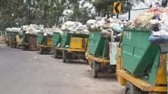 ಬೆಂಗಳೂರು ರಸ್ತೆಗಳಲ್ಲಿ ಕಸದ ರಾಶಿ; ಗೊಂದಲಕ್ಕೆ ಇನ್ನೂ ಇತ್ಯರ್ಥವಿಲ್ಲ